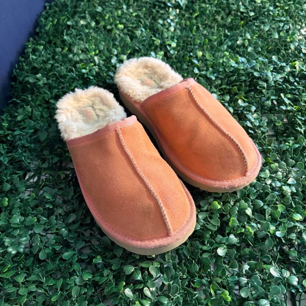 Ugg Tan and Brown Clogs Fall and Winter 4